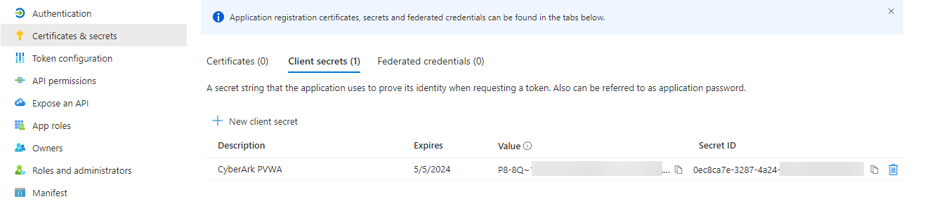 Enable OIDC Authentication in CyberArk PVWA with Microsoft Entra ID