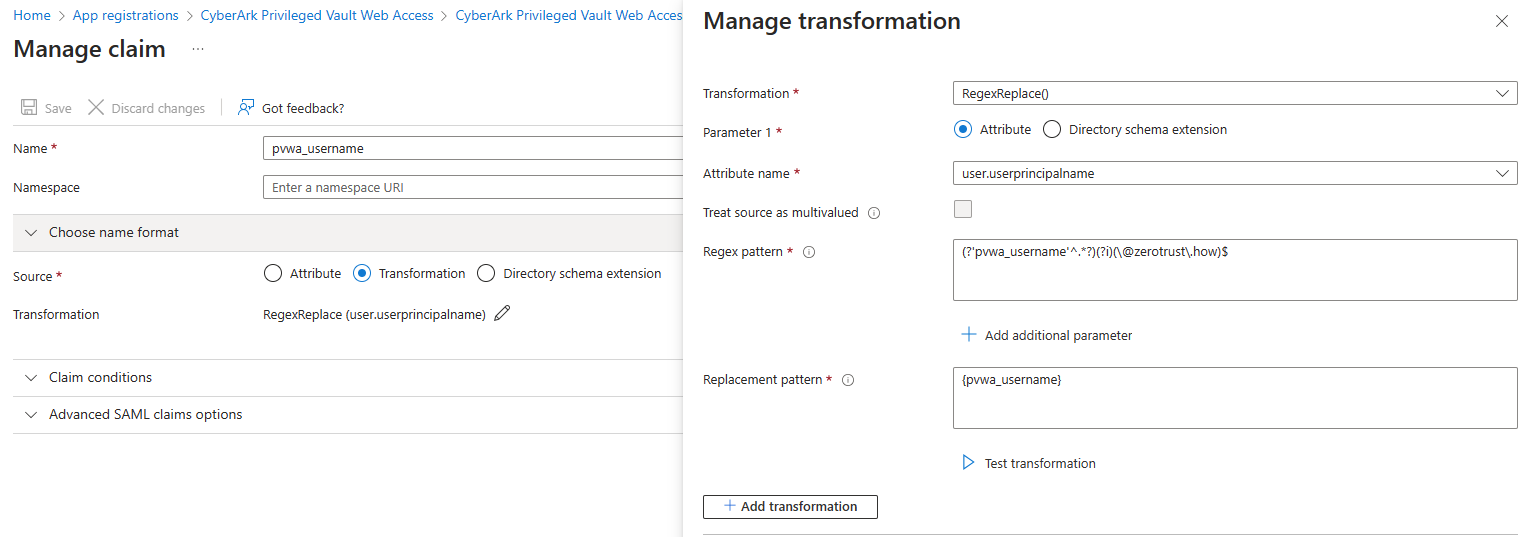 Enable OIDC Authentication in CyberArk PVWA with Microsoft Entra ID