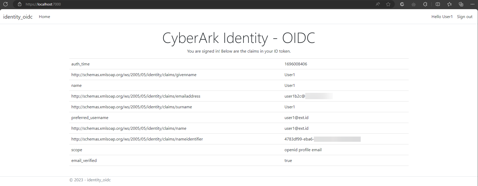 CyberArk Identity and OIDC (OpenID Connect) in ASP.NET Core 7.0 Application - Part 1: Authentication