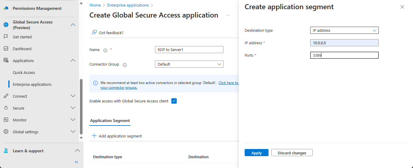 Entra Private Access: Secure Internal Resources with Conditional Access