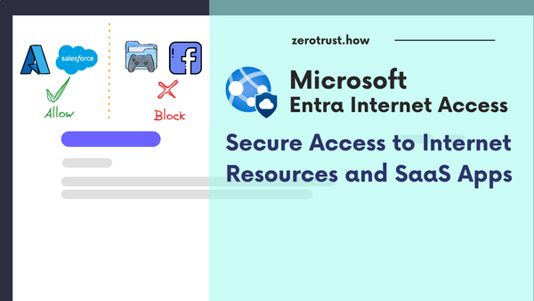 Entra Internet Access: Secure Access to Internet Resources and SaaS Apps